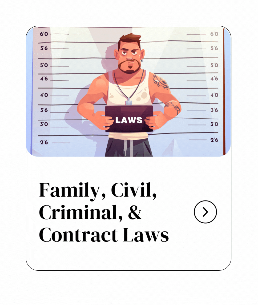 Family, Civil, Criminal and Contract Laws